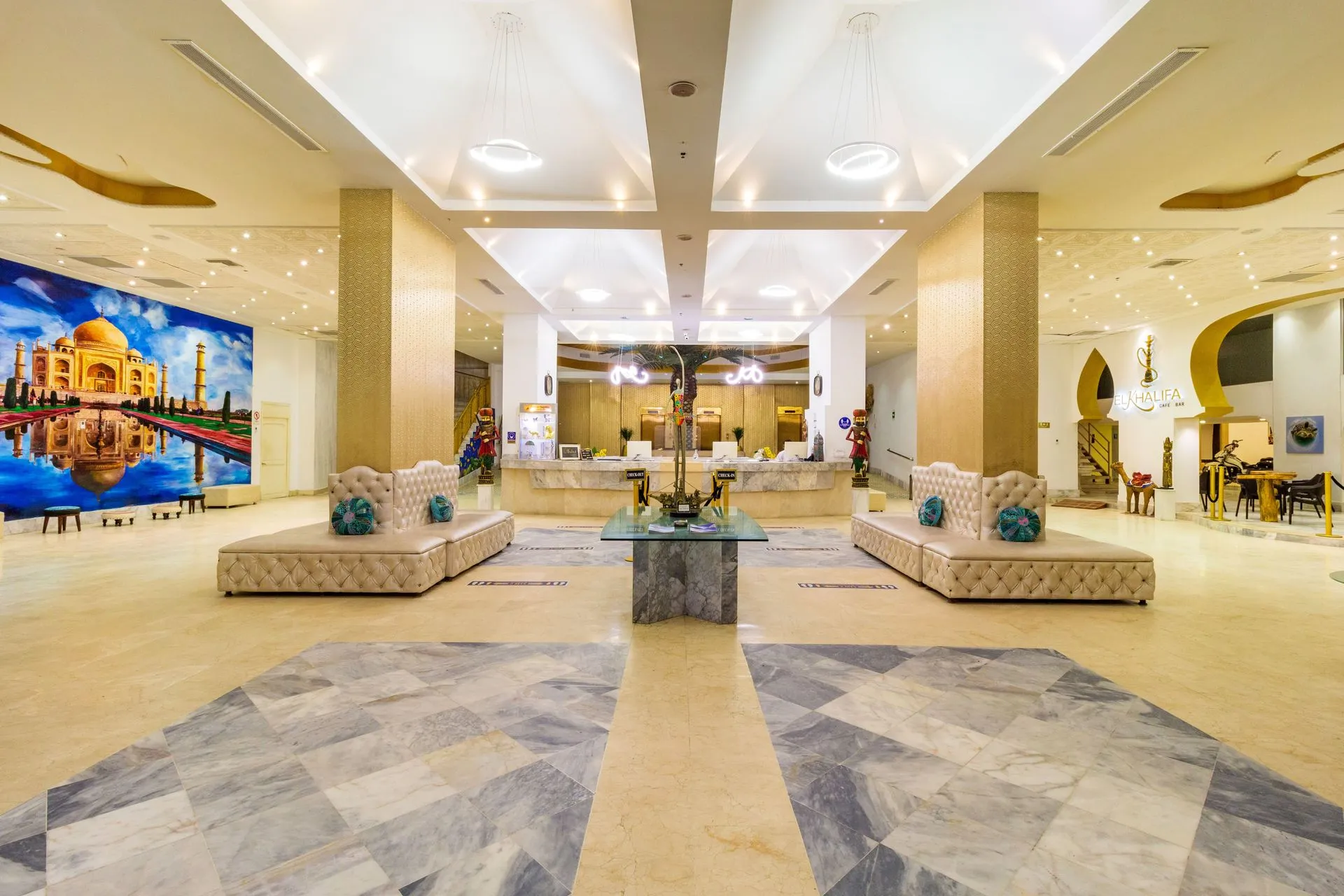 Recepción hotelera